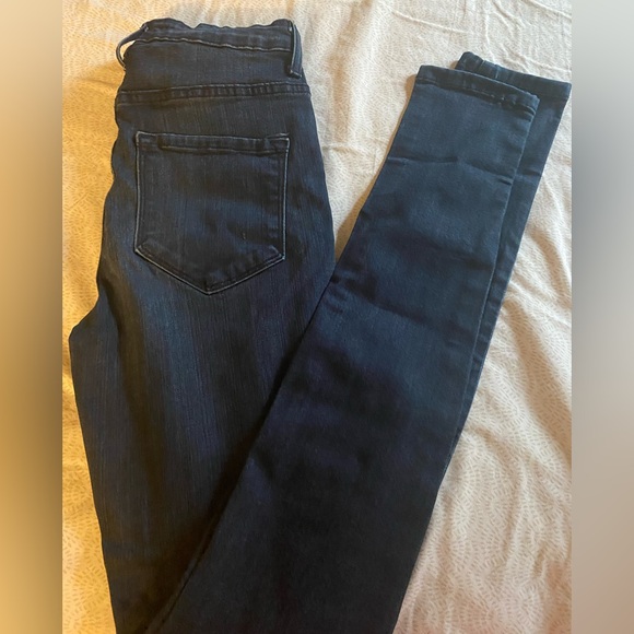 KanCan Dark Blue Skinny Jeans - Picture 1 of 3